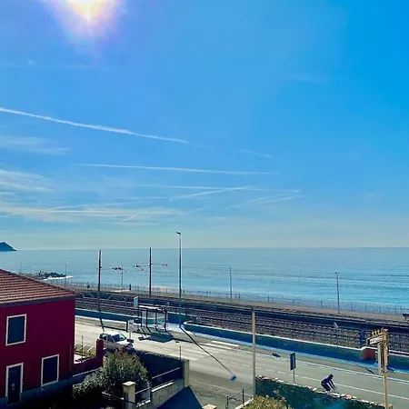 Lägenhet Cavi Arenelle Due Terrazzi Vista Mare Lavagna