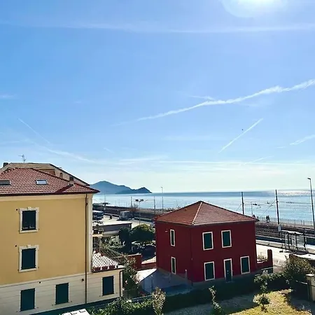 Cavi Arenelle Due Terrazzi Vista Mare Apartman Lavagna