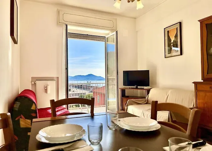 Cavi Arenelle Due Terrazzi Vista Mare Apartman Lavagna